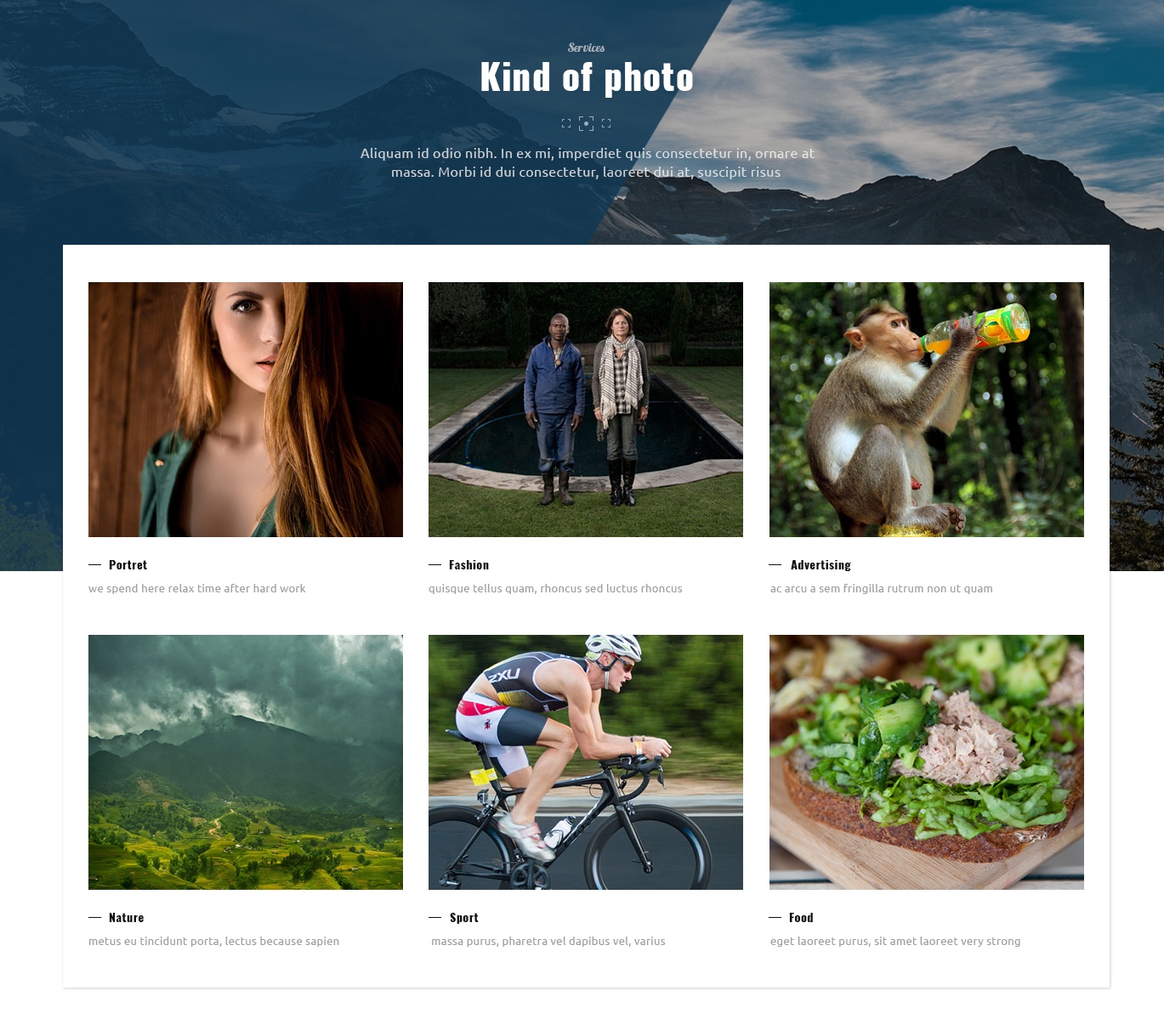 Responsive Bootstrap Website Theme