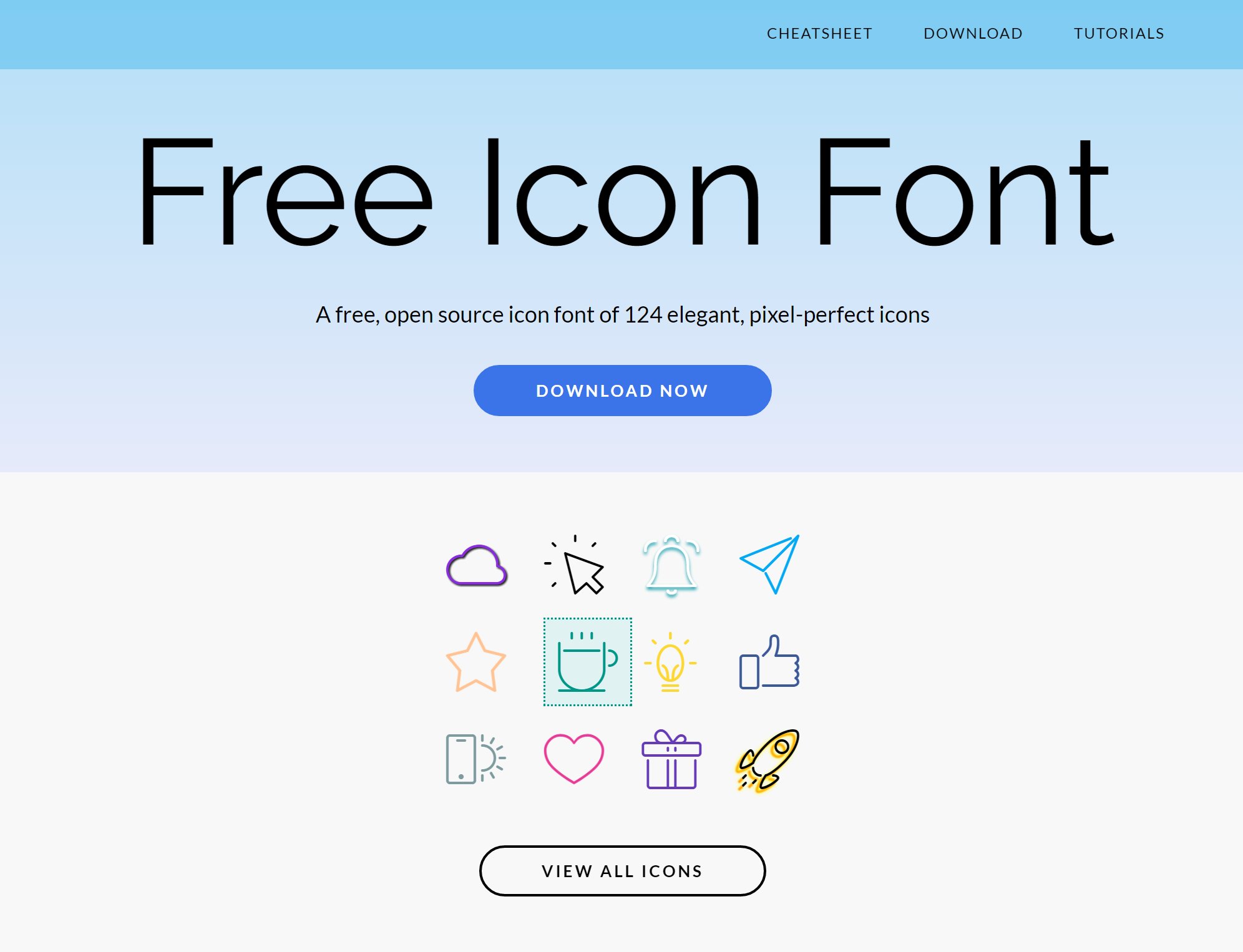 Free Icon Fonts