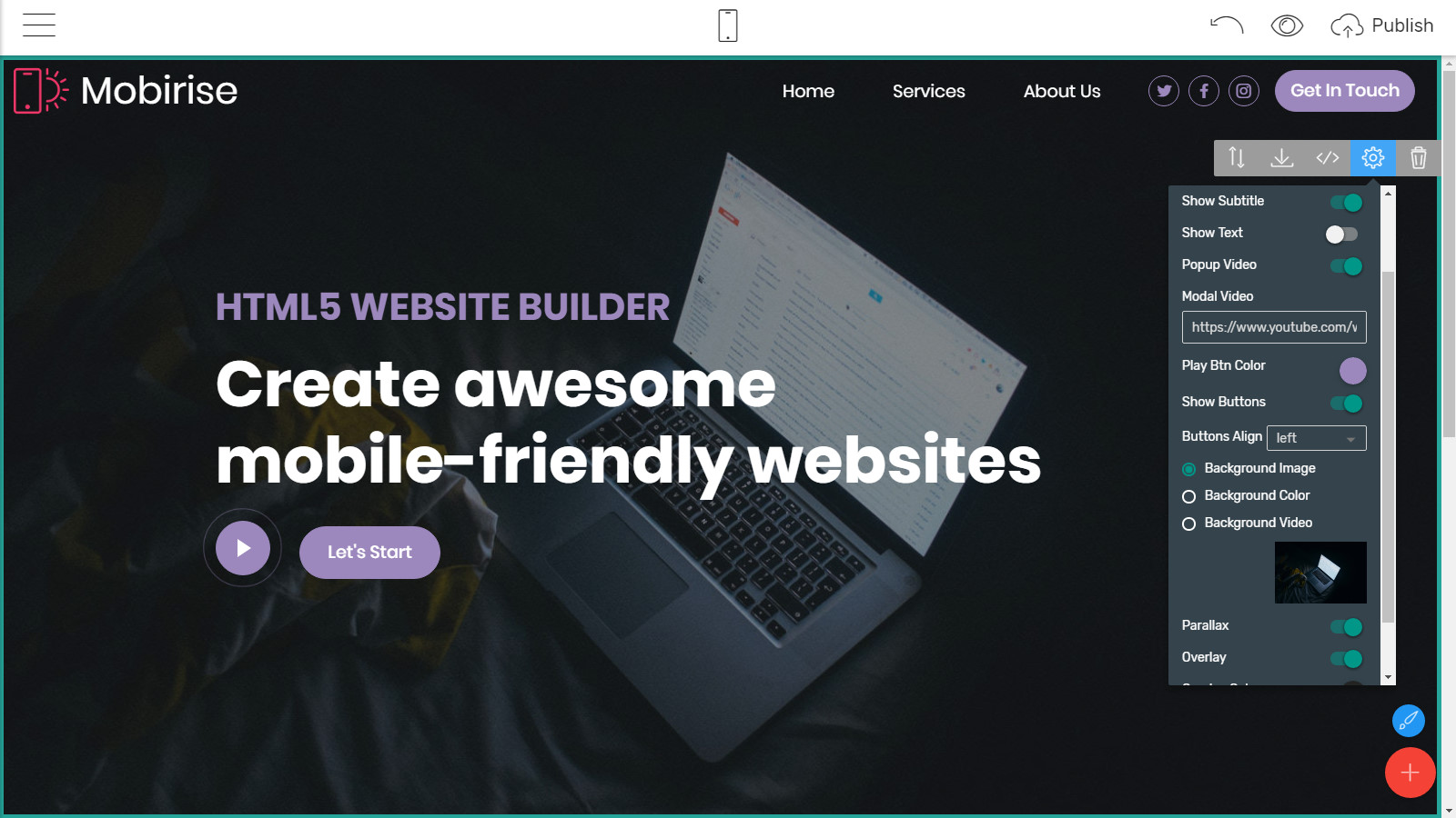 html5 site themes